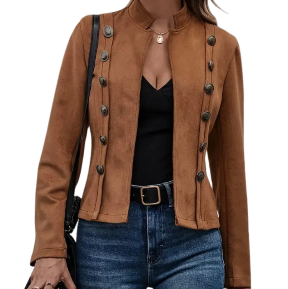 JO | stylish double-breasted ladies' jacket