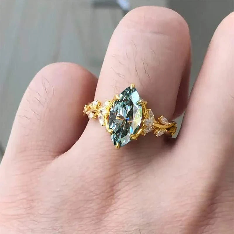Delicate Artisan Gold Ring