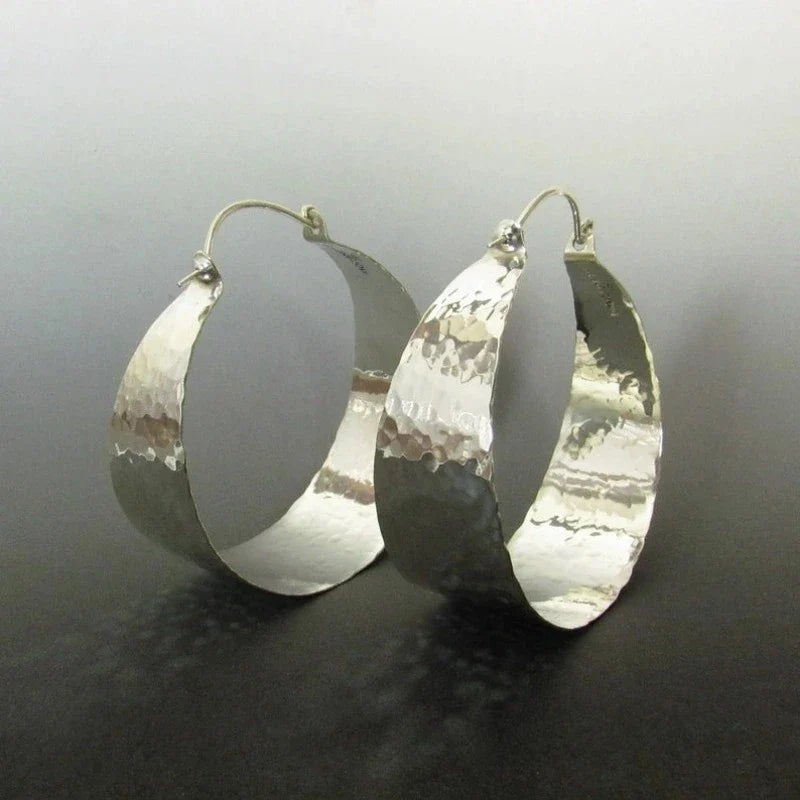 Beautiful Silver Earring with Unique Style