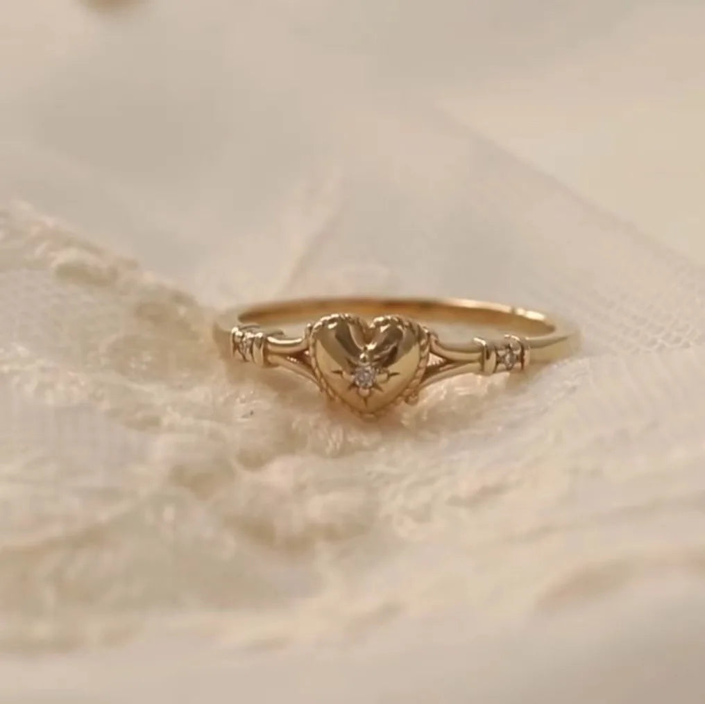 Vintage Handmade Gold Ring