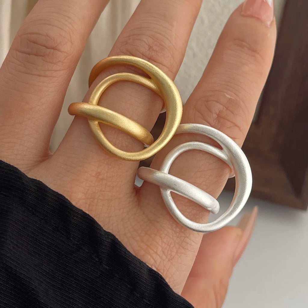 Delicate Artisan Gold Ring