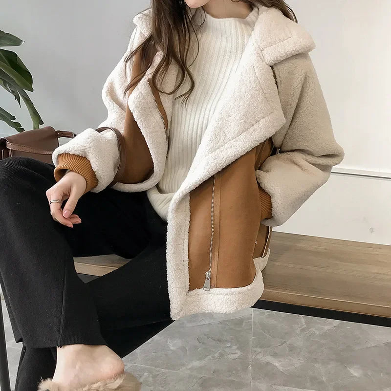 JO | Women's Thick Fur Coat