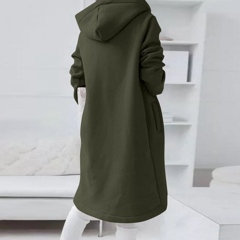 JO | Mid-length jacket with hood