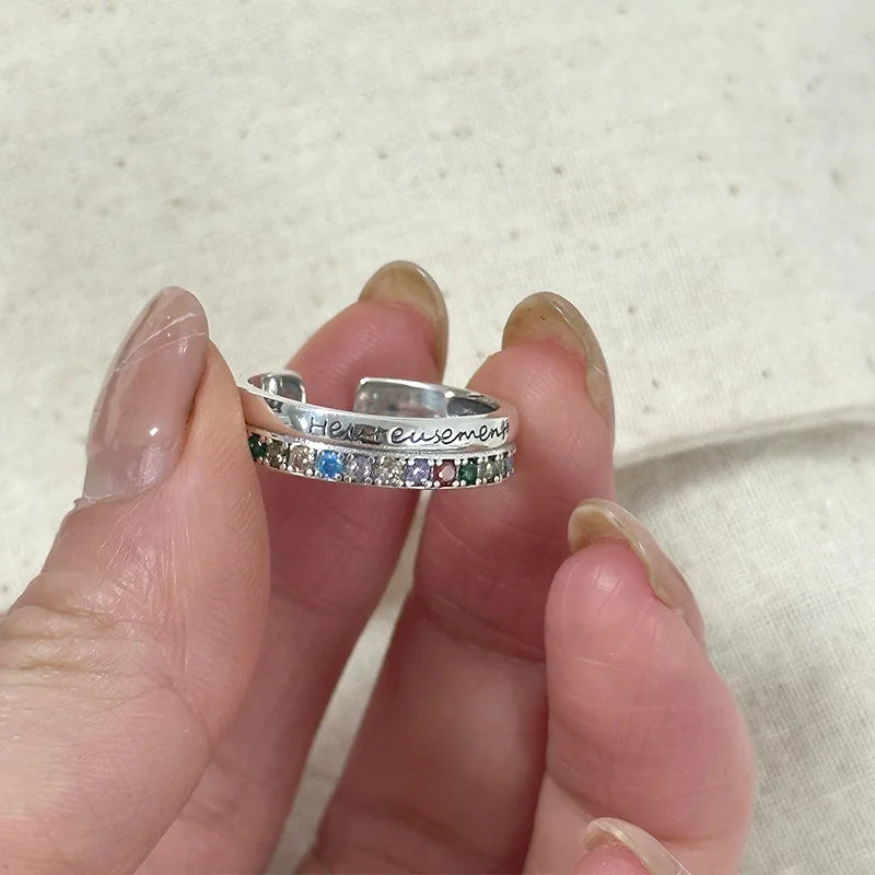 Delicate Artisan Silver Ring