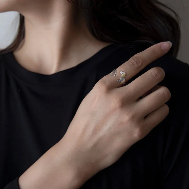 Beautiful Silver Ring with Unique Style