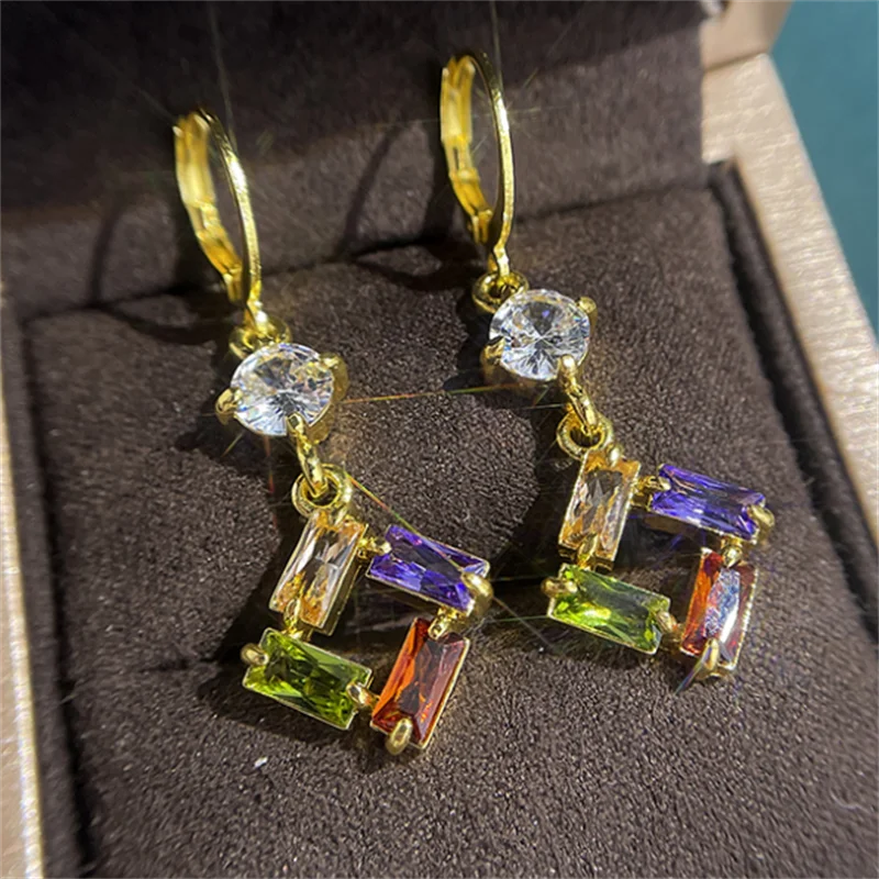 Delicate Artisan Gold Earring