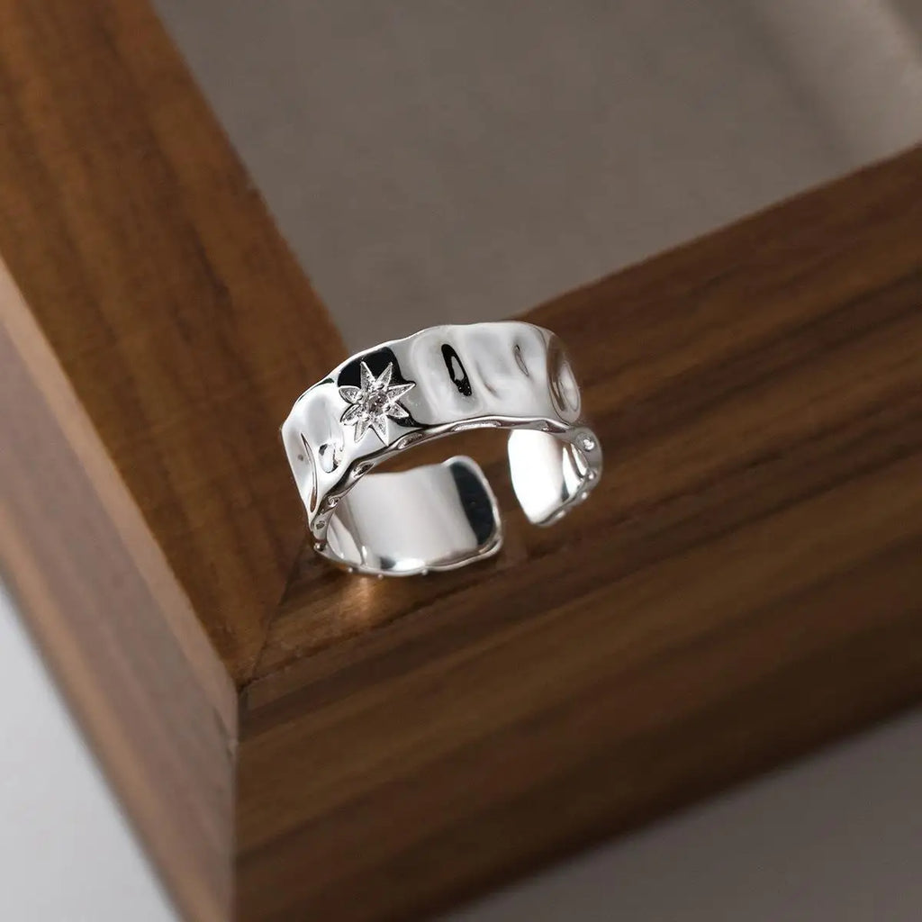 Romantic Silver Ring for Special Moments