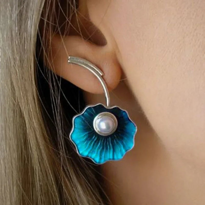 Classic Silver Earring with Timeless Appeal