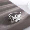 Romantic Silver Ring for Special Moments