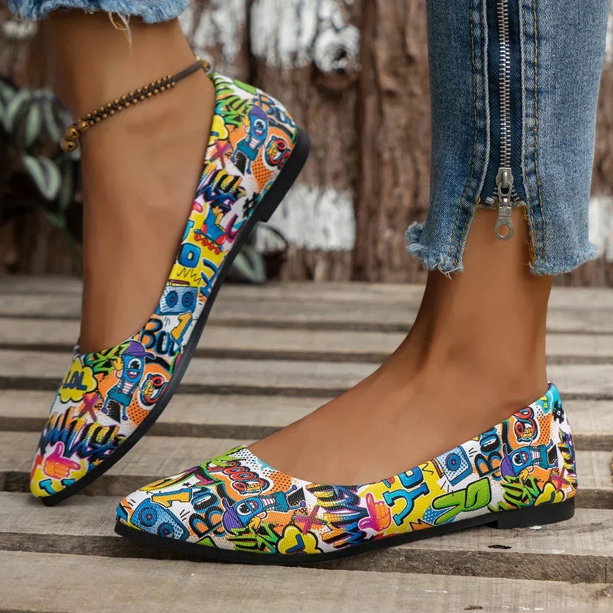 Casual and Supportive Orthopedic Flats
