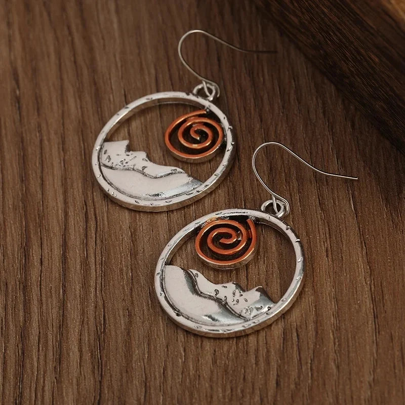 Beautiful Silver Earring with Unique Style