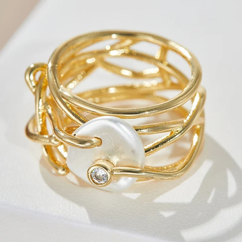 Romantic Gold Ring for Special Moments