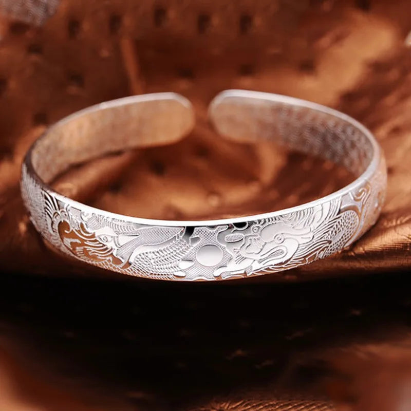 Vintage Handmade Silver Bracelet