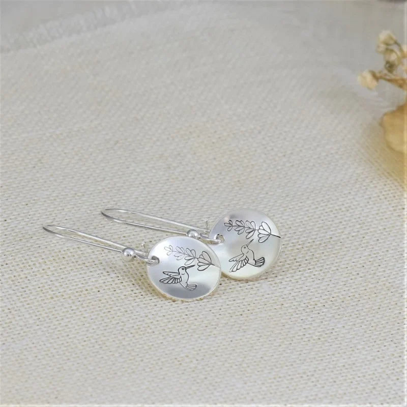 Romantic Silver Earring for Special Moments