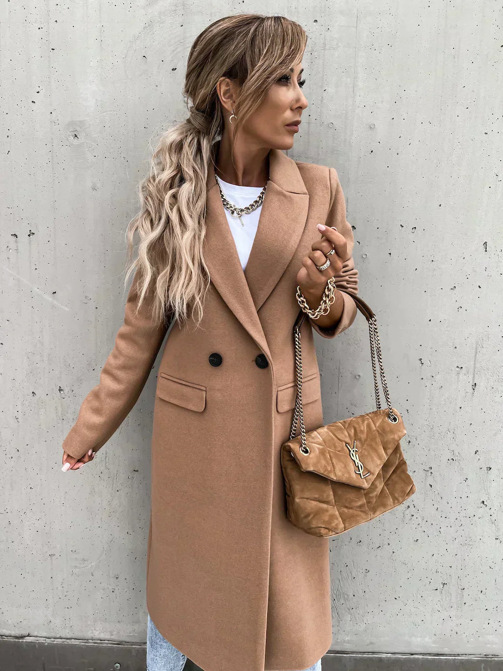 JO | elegant warm ladies coat