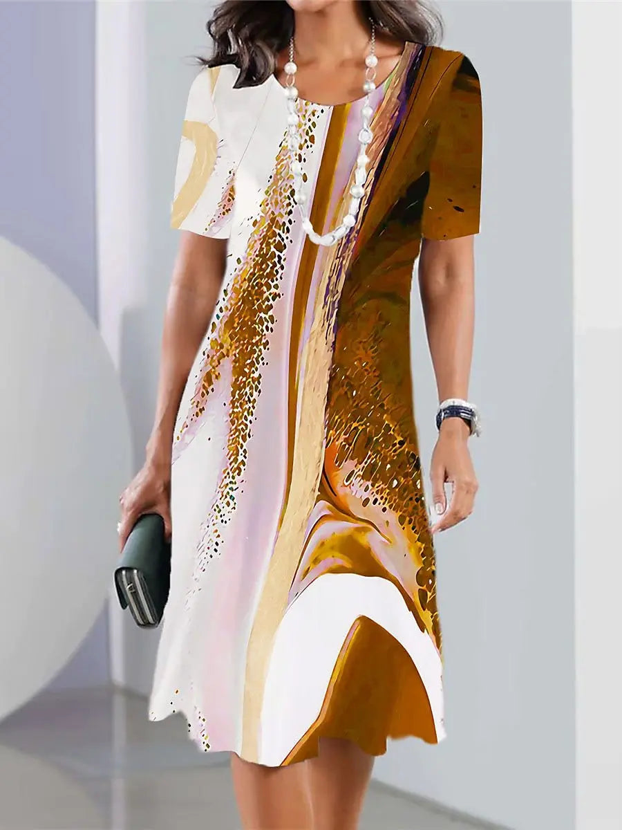 KS | Vintage Print Ladies Dresses