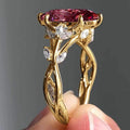 Delicate Artisan Gold Ring
