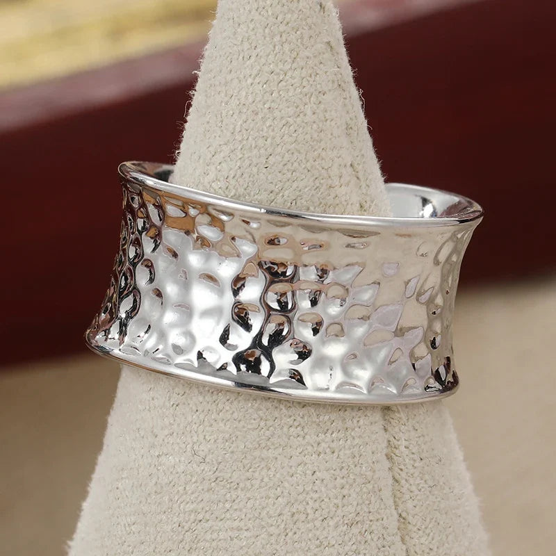 Beautiful Silver Ring with Unique Style