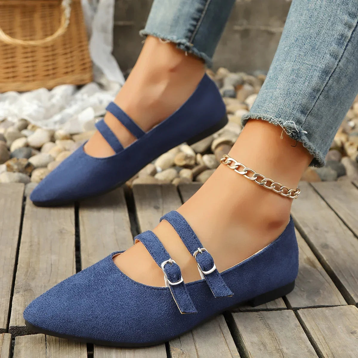 Sleek and Supportive Orthopedic Flats