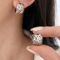 Classic Silver Earring with Timeless Appeal