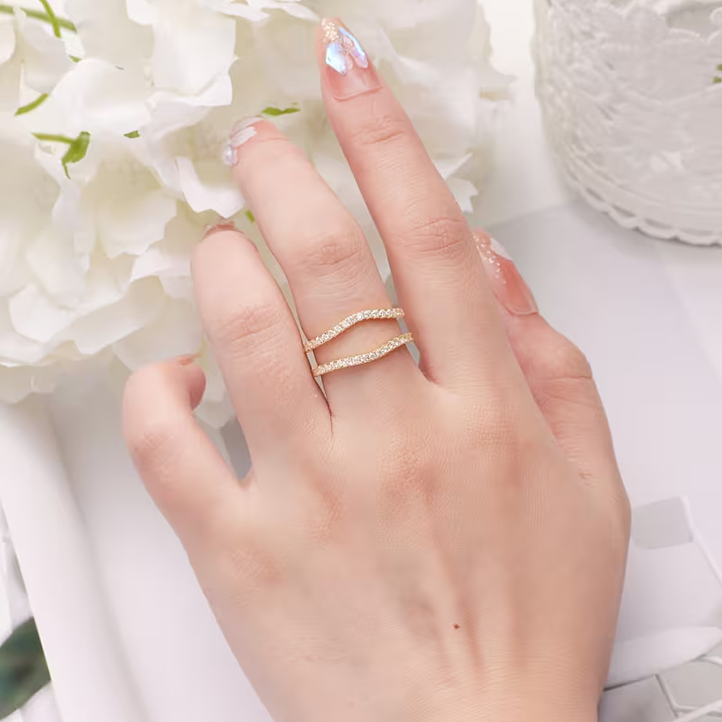 Romantic Gold Ring for Special Moments