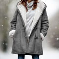 JO | soft, fluffy hooded jacket