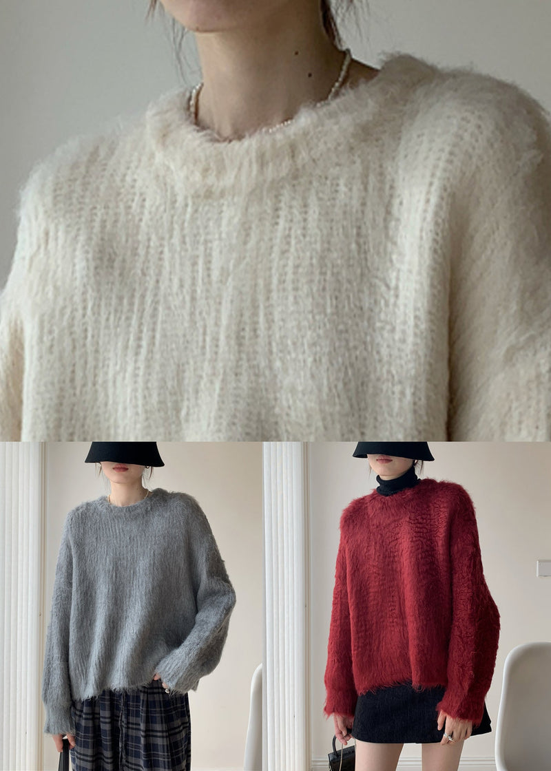 Apricot Thick Knit Sweater Spring