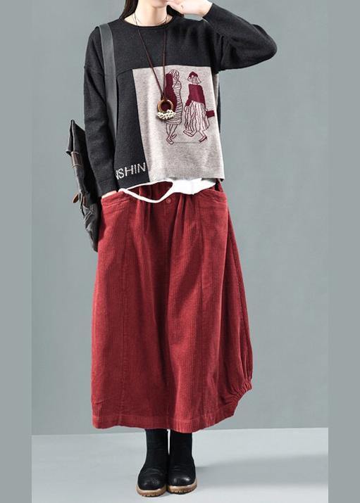 Elastic Waist Pockets Spring Wardrobes Tutorials Blue Skirt