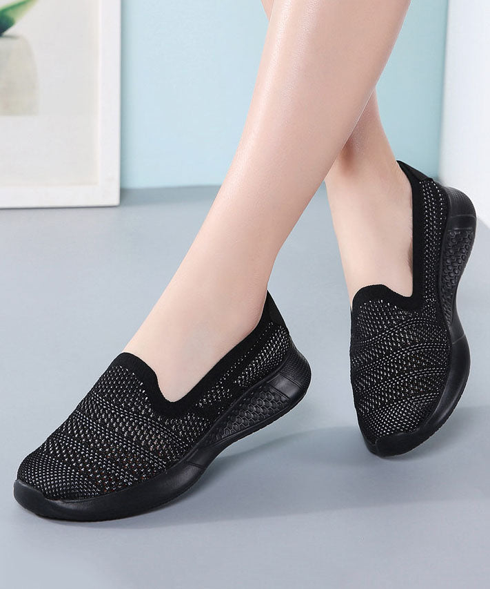 Pink Flat Feet Shoes Comfortable Breathable Mesh