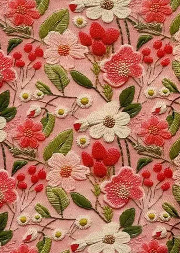 Pink O Neck Knitting Cotton Sweaters Spring