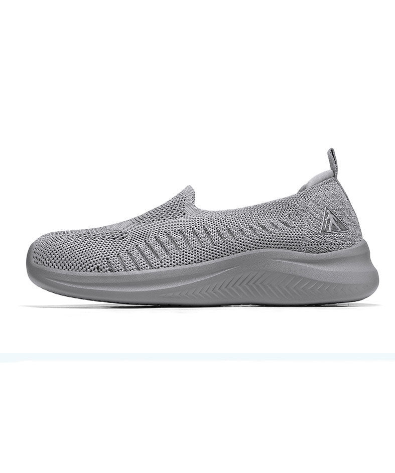 Soft Comfy Flat Shoes Yellow Breathable Mesh