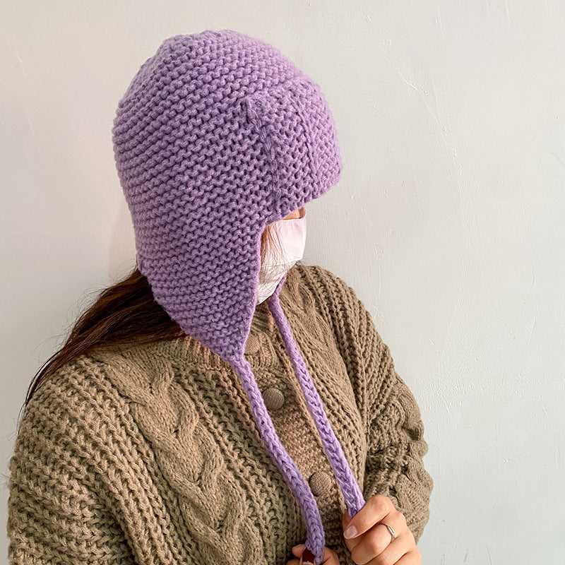 Qute Tassels Knitted Hat