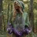 Women's Viking Celtic Knot Tree Of Life Comfort Warm Hoodie artswardrobe