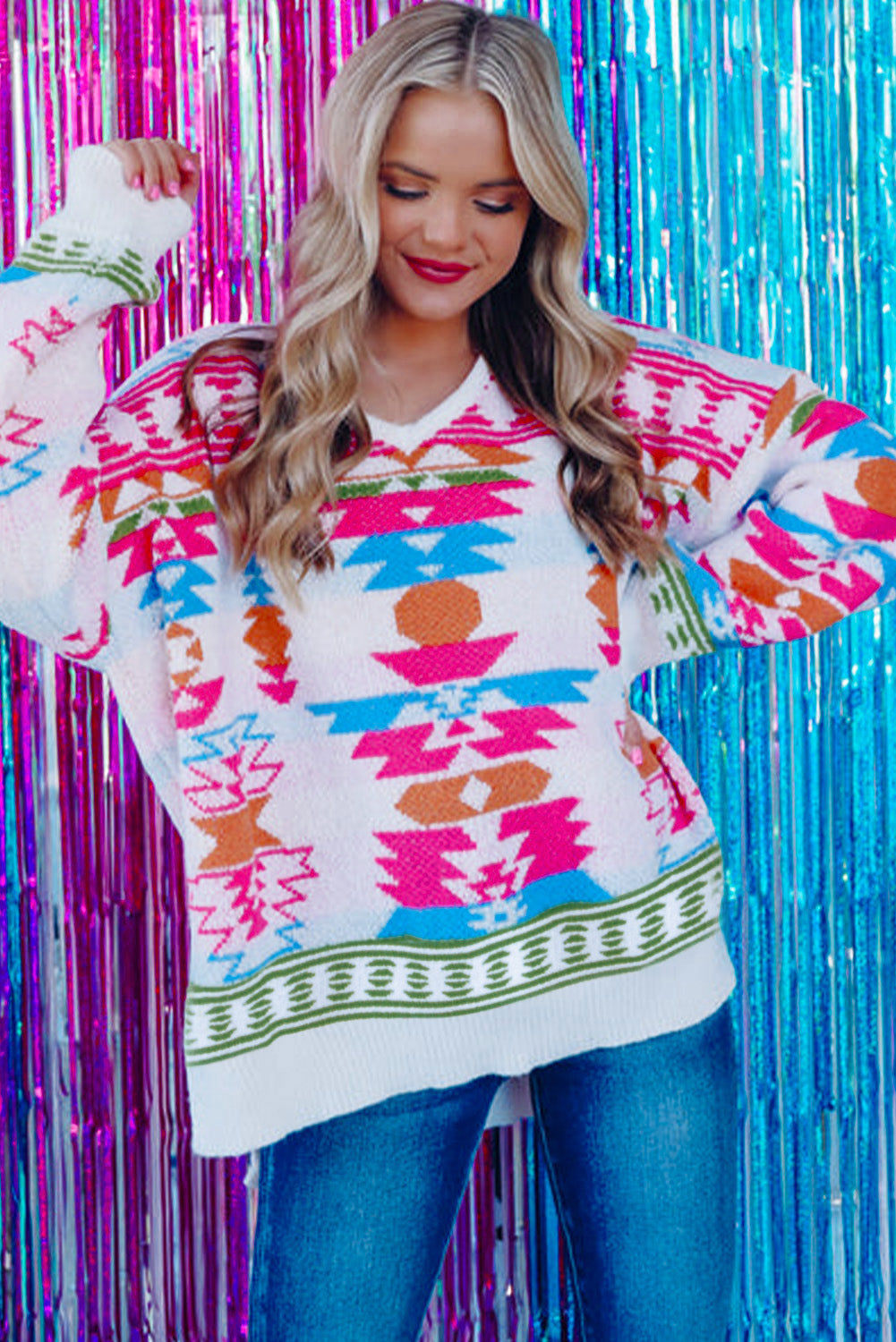 Gracefully Designed Sweater