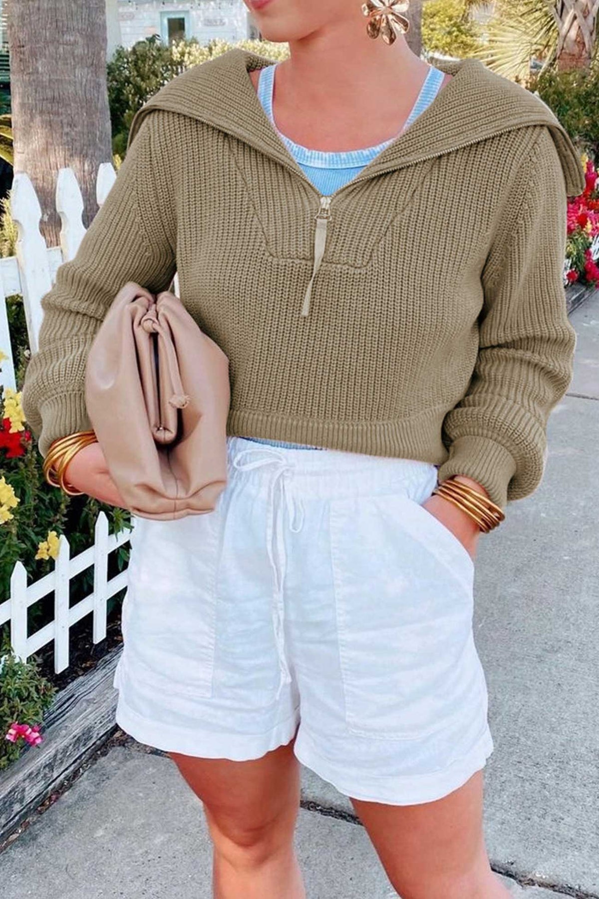 Gracefully Designed Sweater