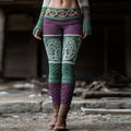 Comstylish Women's Viking Celtic Knot Tree Of Life Leggings
