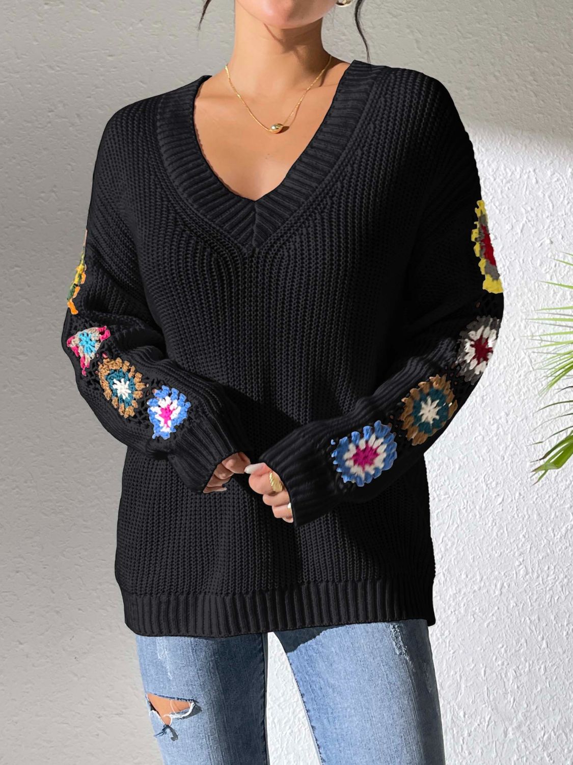 Gracefully Designed Sweater