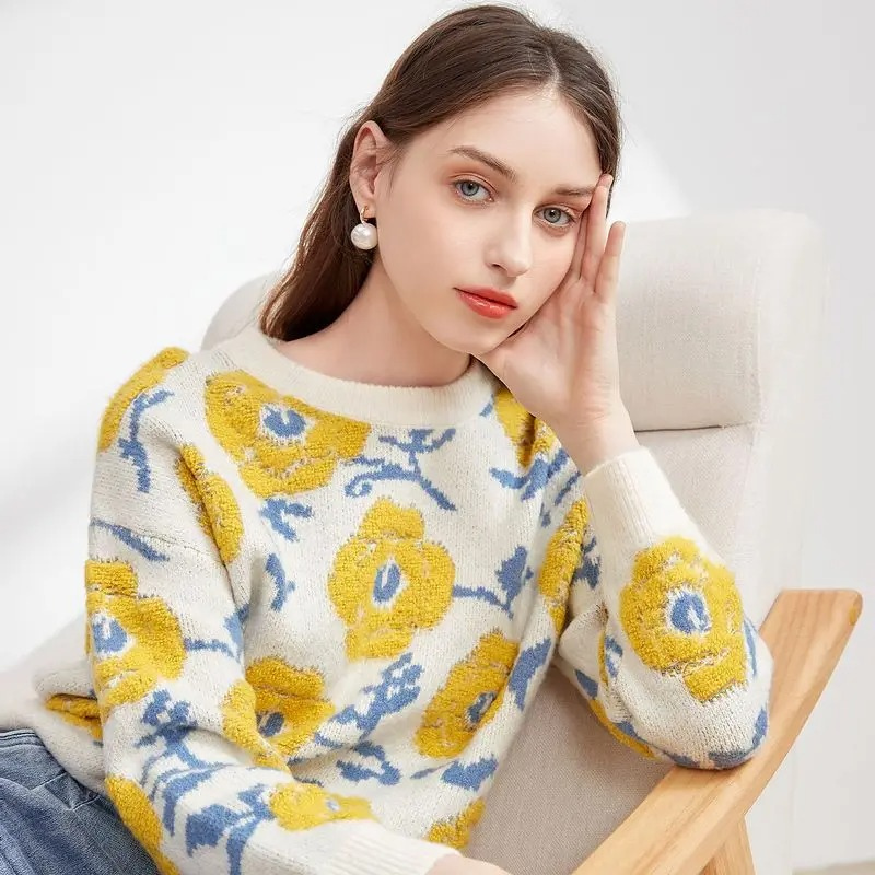 Gracefully Designed Sweater