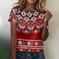 Women's Greenland Aboriginal Clothing Design T-shirt elevenforest