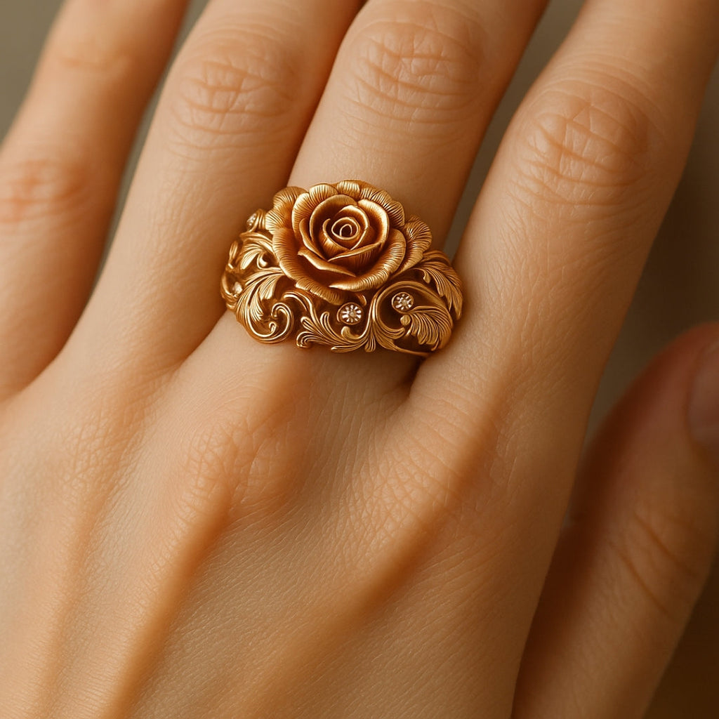 Classic Gold Ring with Timeless Appeal