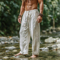 Men's Viking Summer Bohemian Tribal Casual Pants artswardrobe
