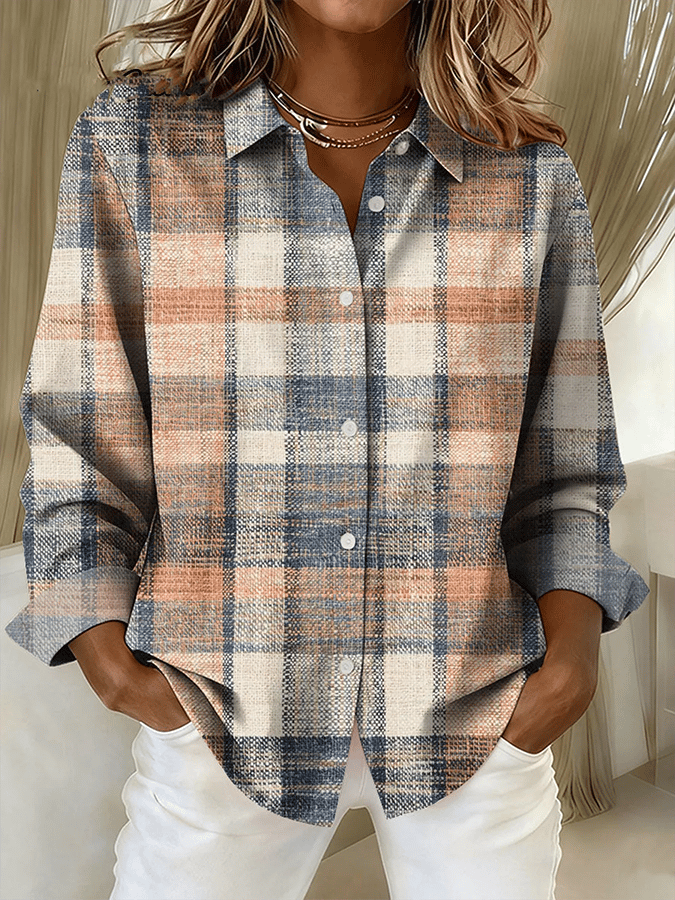 Women'S Casual Loose Printed Shirt 