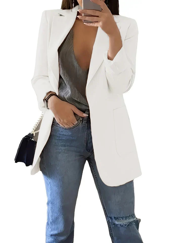 JO | Casual oversized lyre blazer