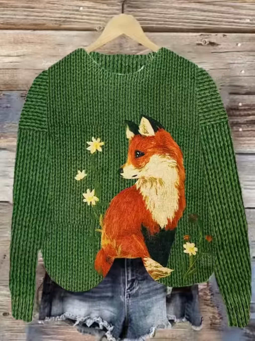 Gracefully Designed Sweater