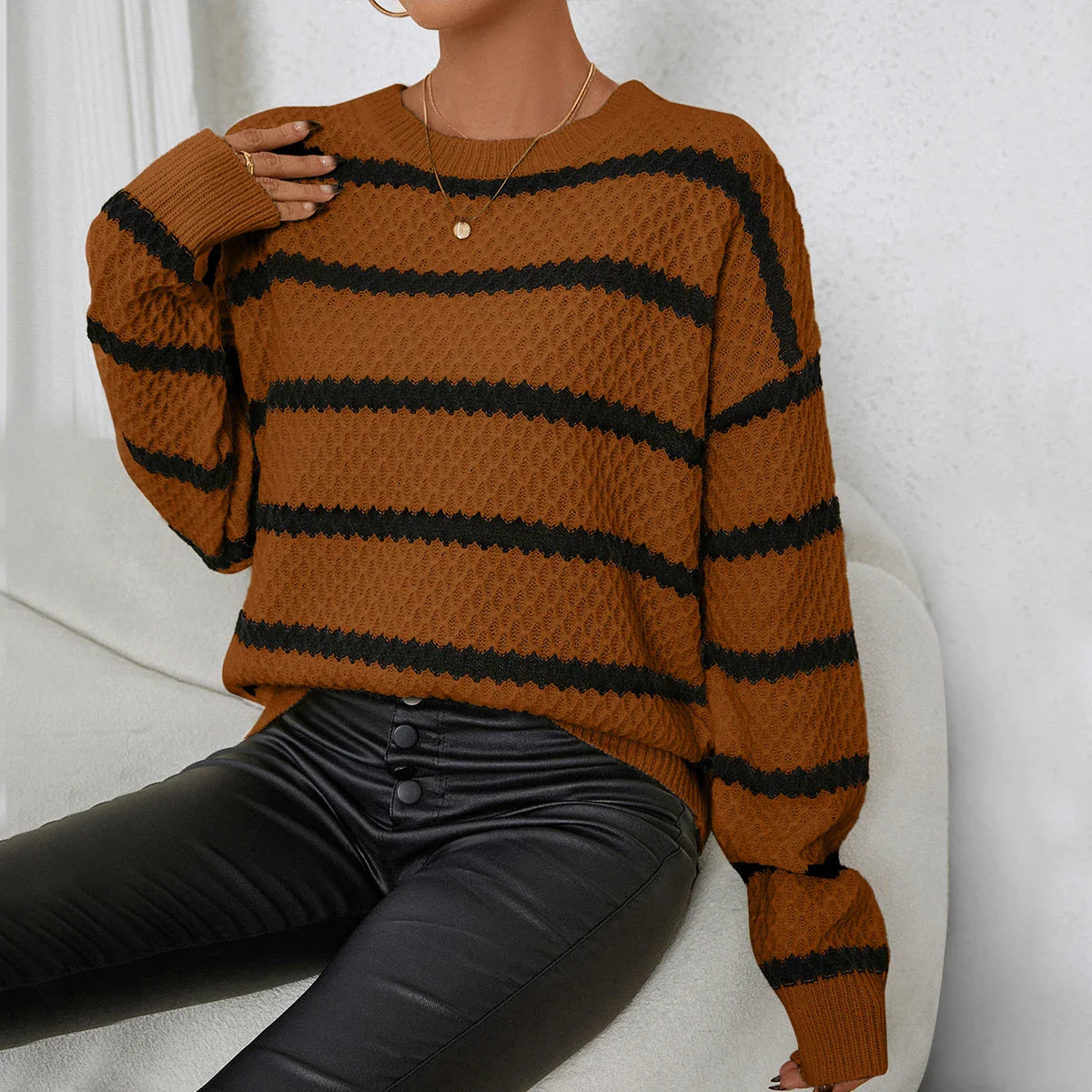 Gracefully Designed Sweater