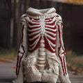 Halloween Anatomy Art And Diamond Vintage Hooded Sweater artswardrobe