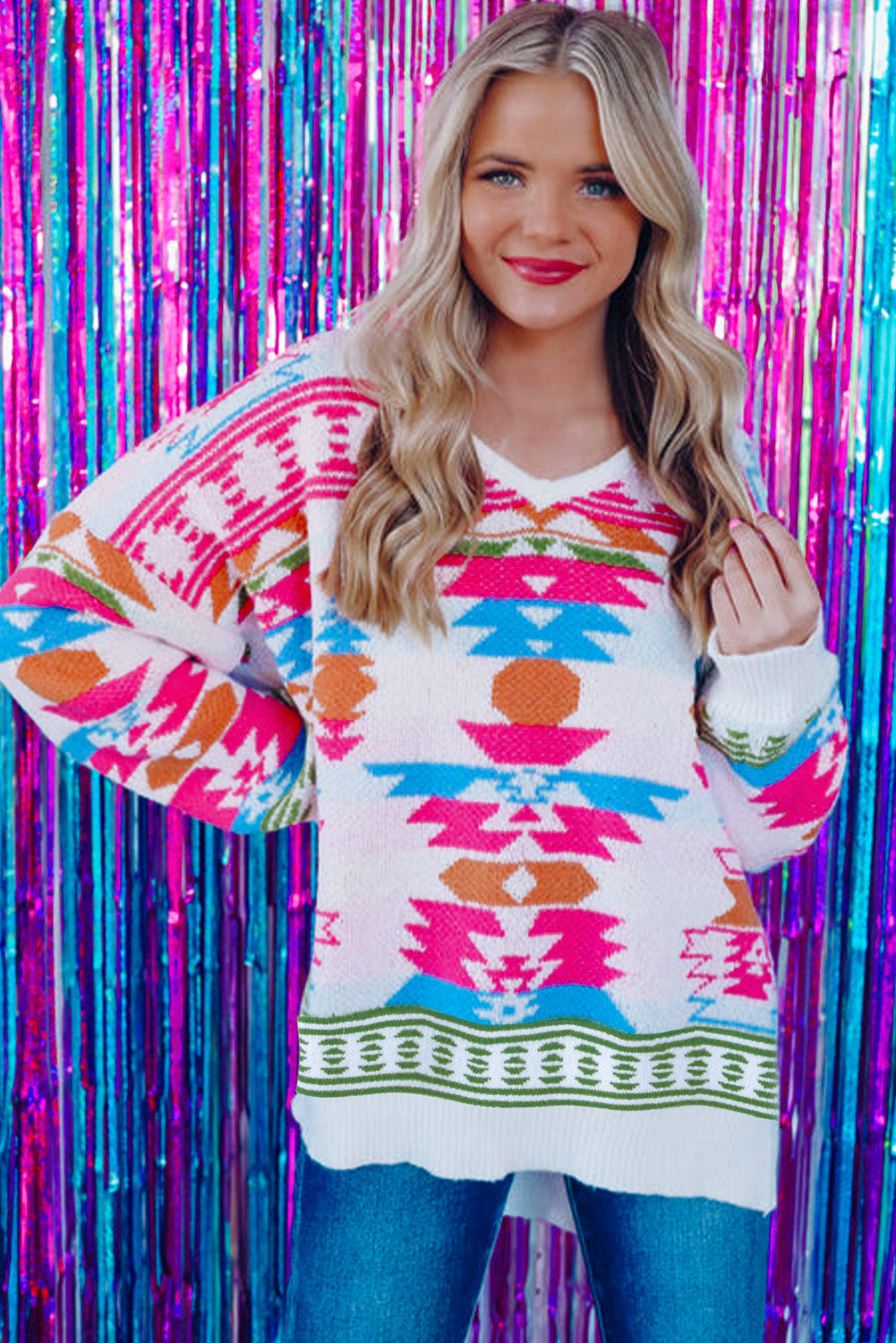 Gracefully Designed Sweater