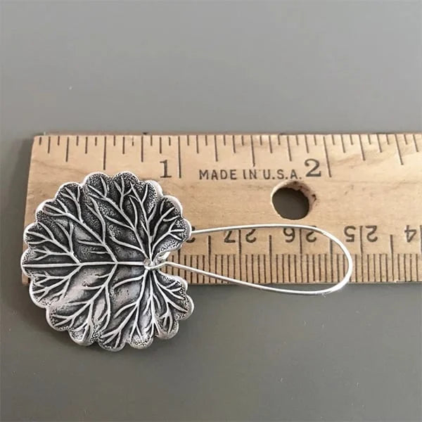 Delicate Artisan Silver Earring