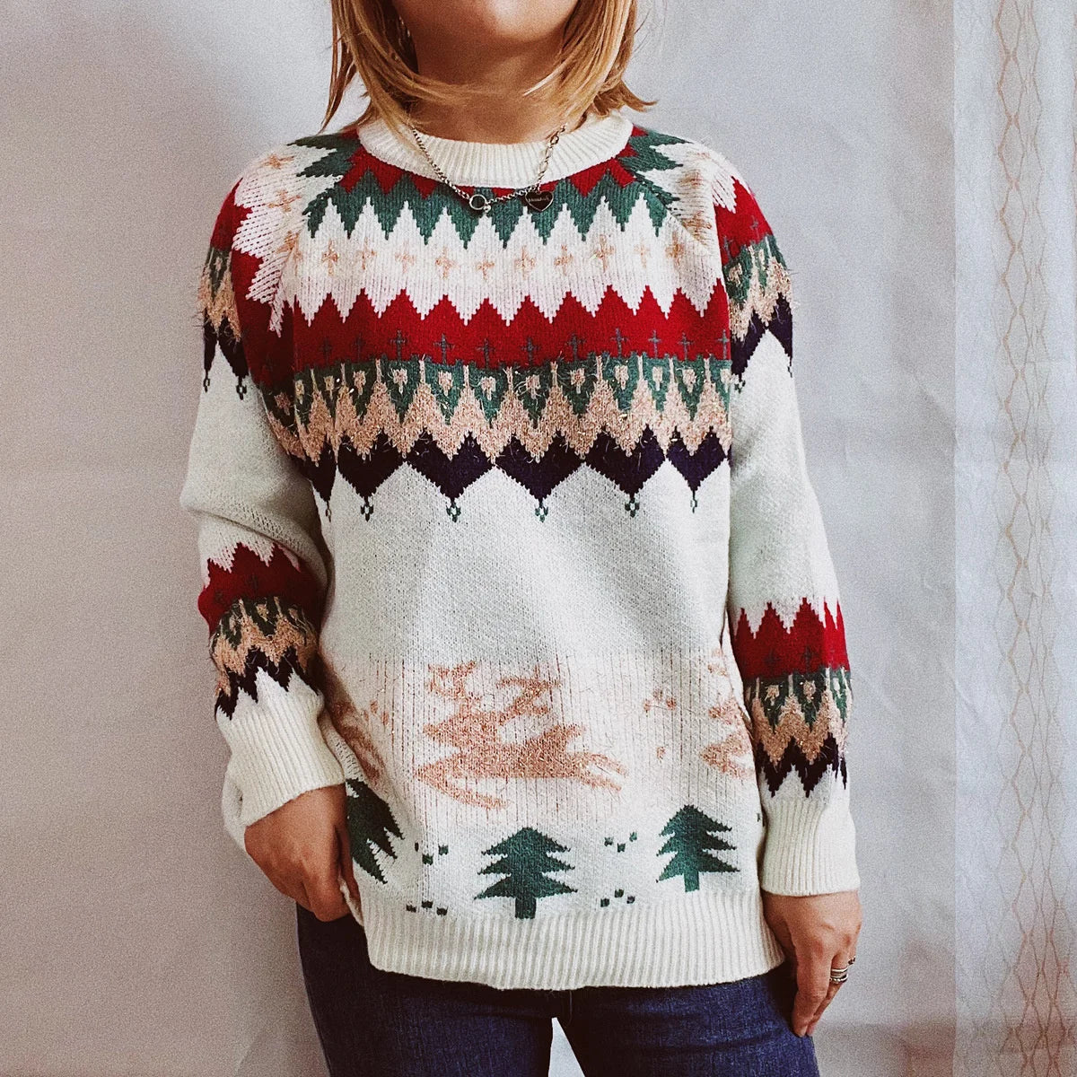 Timeless Vintage Style Sweater