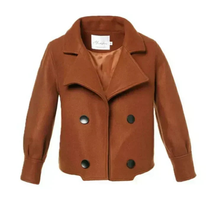 JO | a short single-colored women's coat